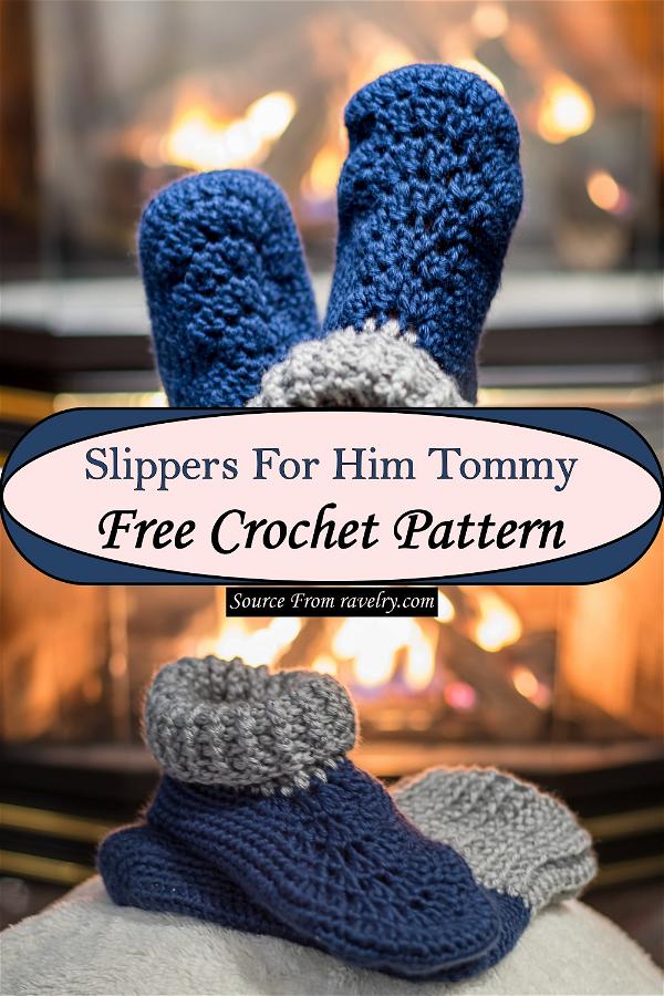Slippers For Him Tommy