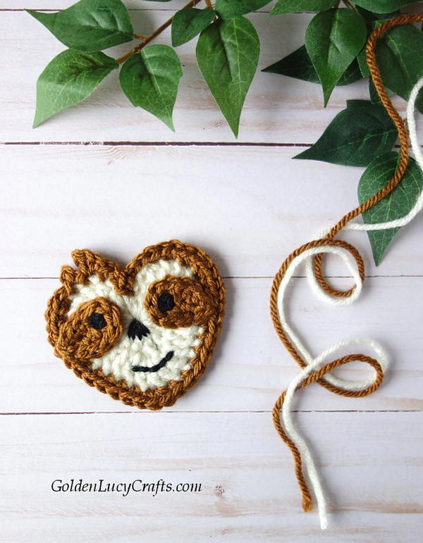 Sloth Applique