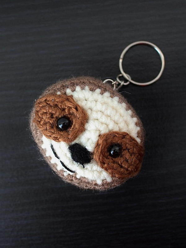 Sloth Keychain