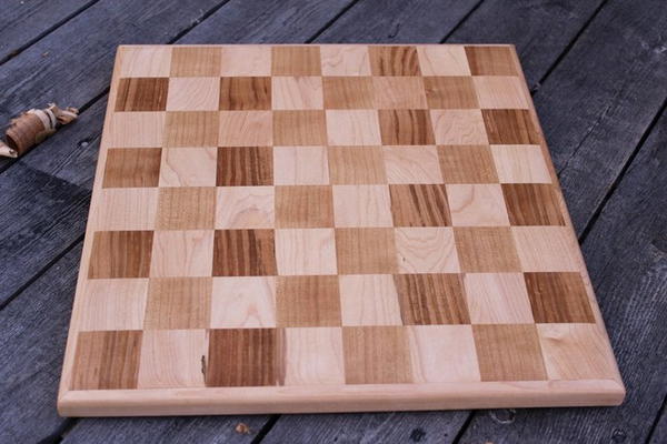 Solid Wood Chess-board