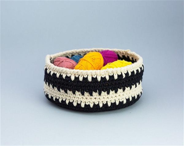 Spike Stitch Basket