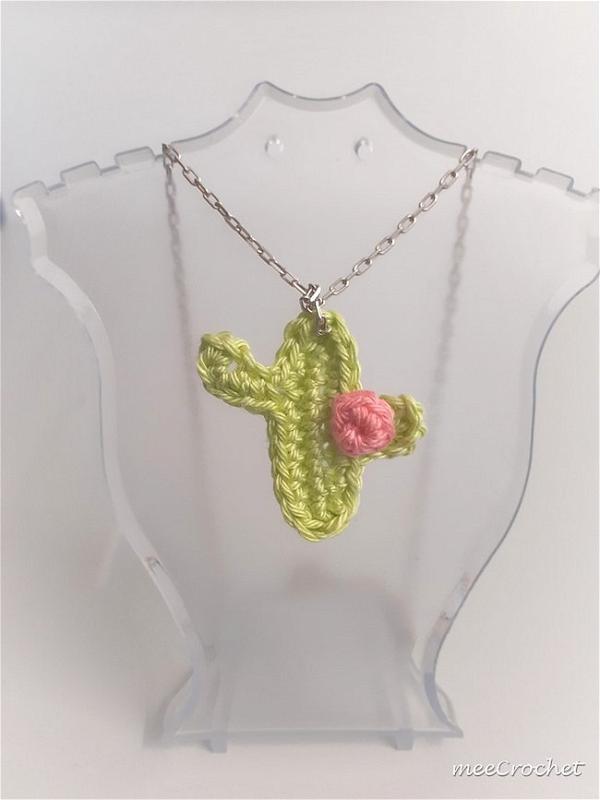 Summer Cactus Pendant