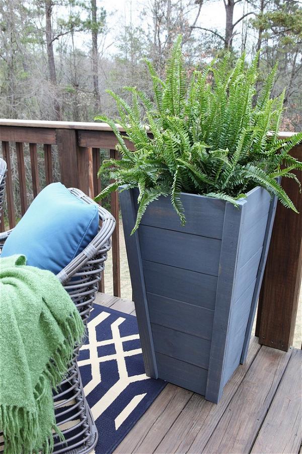 Tall Outdoor Planter Box
