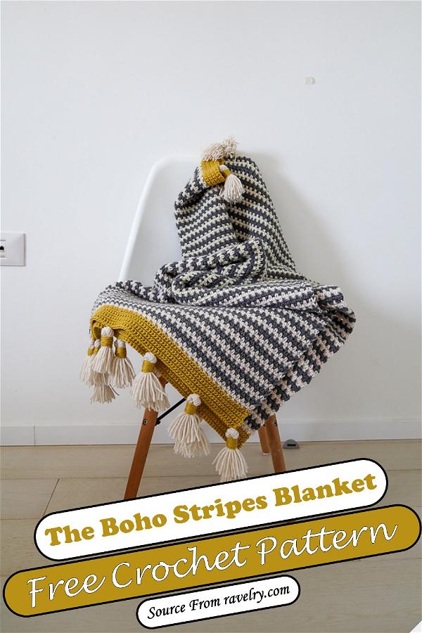 The Boho Stripes Blanket