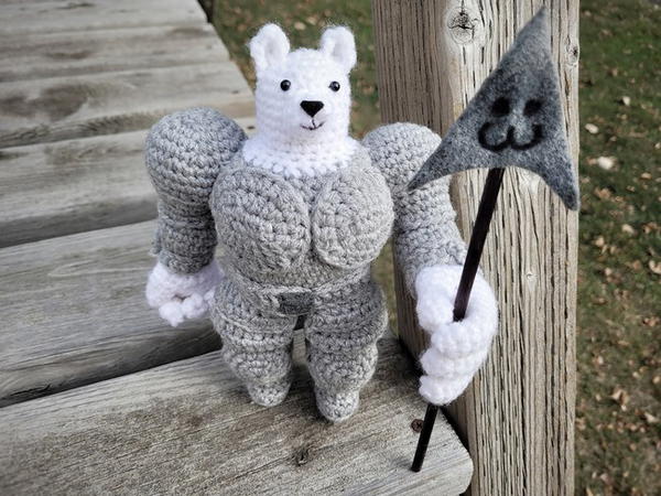 Undertale Greater Dog Amigurumi