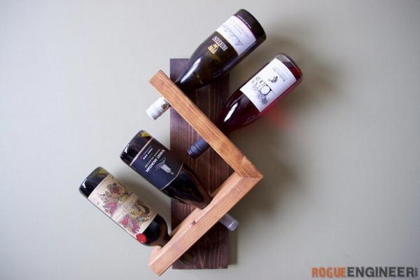 Wall Wine Holder 