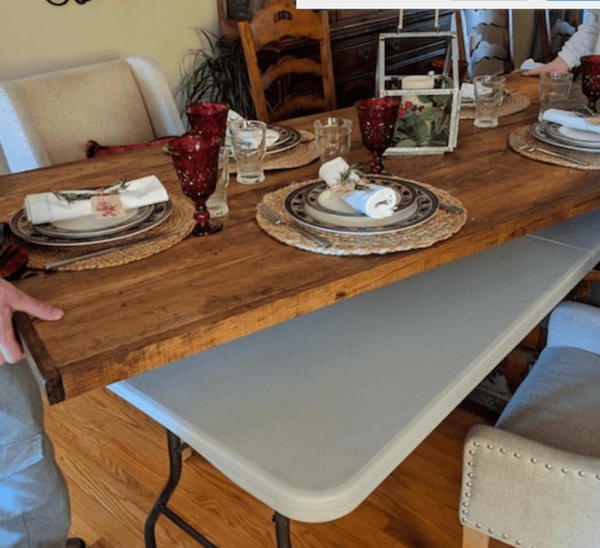 Wood Folding Table Topper