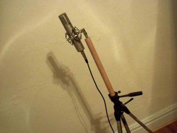 Camera Tripod Into Mic Stand Hack