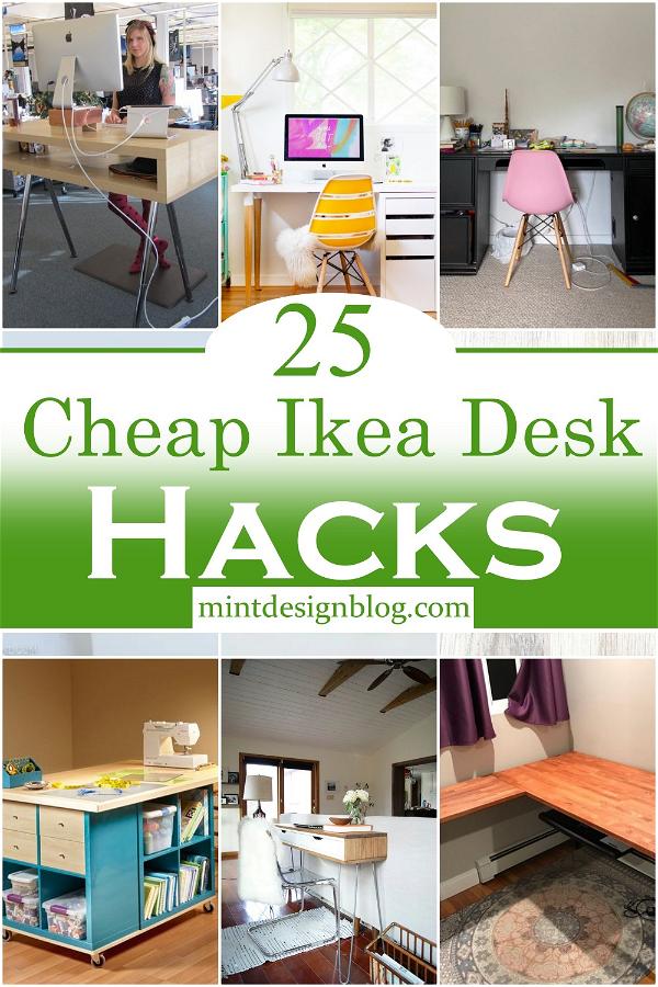 Cheap Ikea Desk Hacks 1