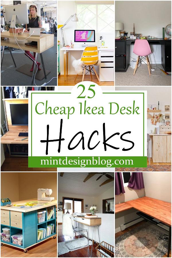 Cheap Ikea Desk Hacks 2