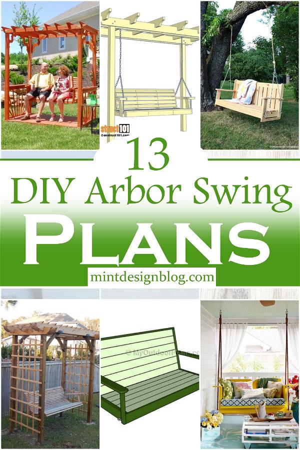 DIY Arbor Swing Plans 1