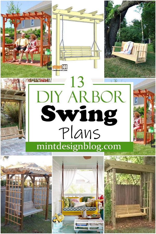 DIY Arbor Swing Plans 2