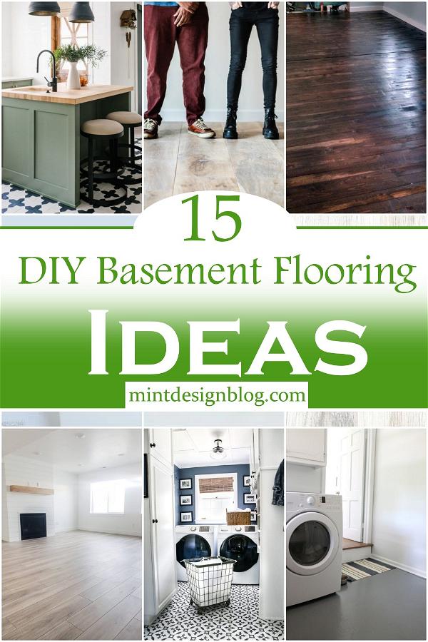 DIY Basement Flooring Ideas 1