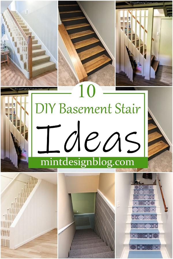 DIY Basement Stair Ideas 2