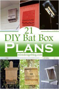 21 Free DIY Bat Box Plans To Make Today - Mint Design Blog