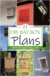 21 Free DIY Bat Box Plans To Make Today - Mint Design Blog