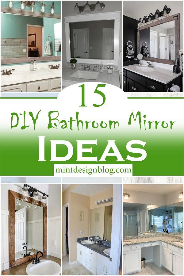 DIY Bathroom Mirror Ideas 1