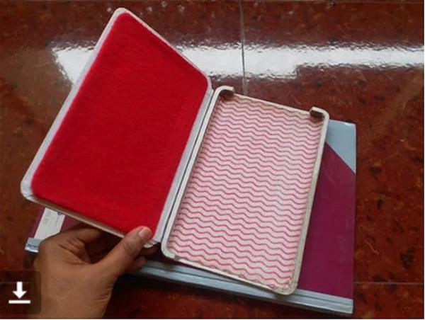 DIY Book Case For Tablet