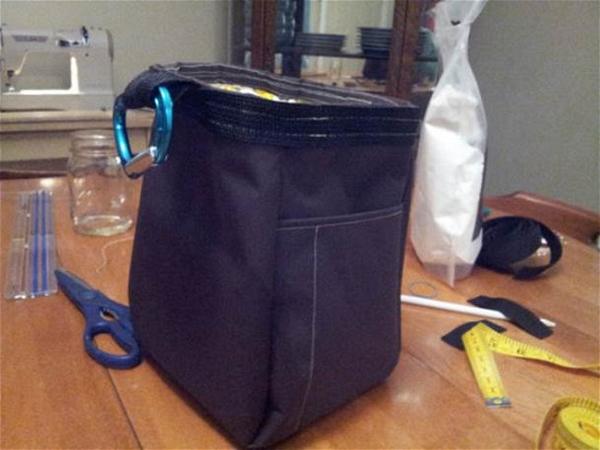 DIY Bouldering Chalk Bag