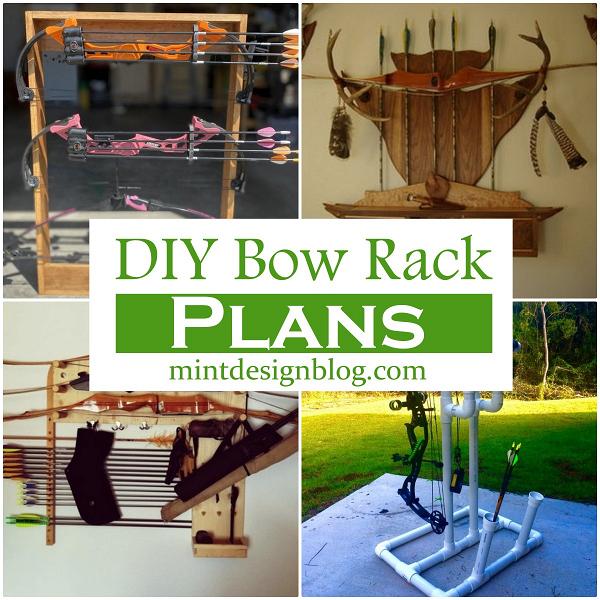 DIY Bow Rack Plans