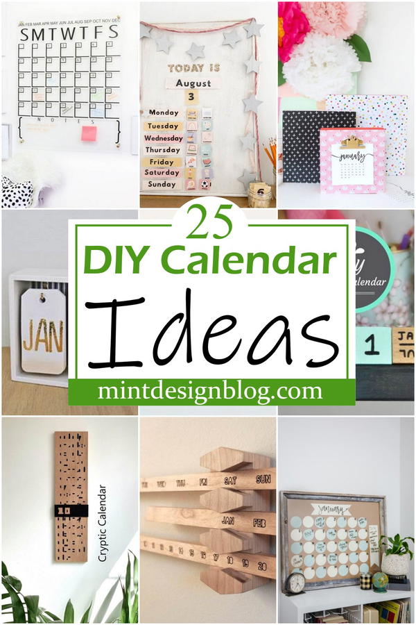 DIY Calendar Ideas 1