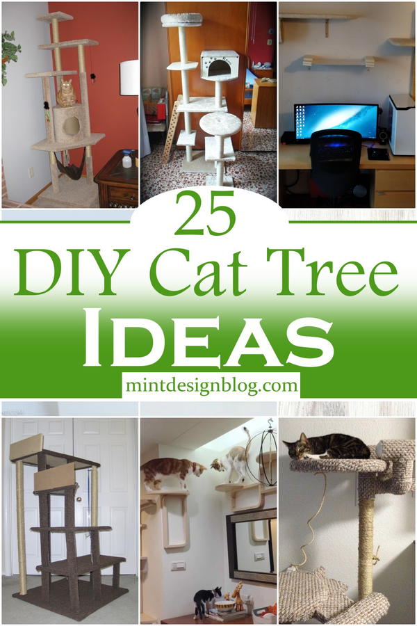 DIY Cat Tree Ideas 1