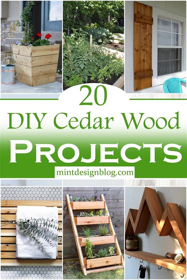 DIY Cedar Wood Projects 1