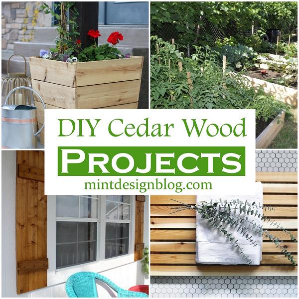 DIY Cedar Wood Projects