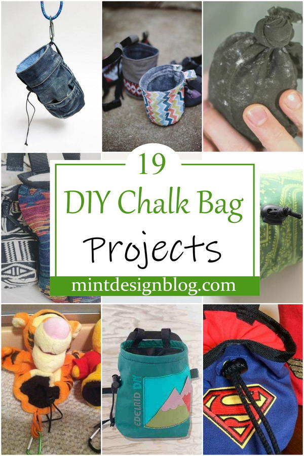 DIY Tutorial: How to Make a Fallout Chalk Bag for Climbing 