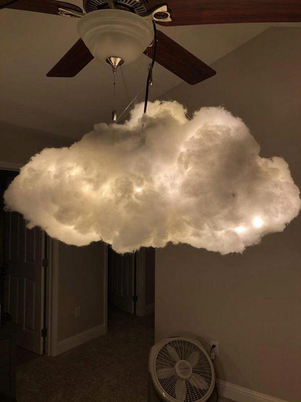 23 DIY Cloud Light Projects - How To Make A DIY Cloud Light - Mint Design  Blog