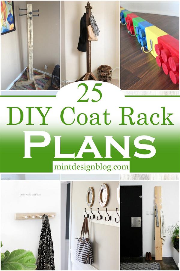 DIY Coat Rack Plans 1