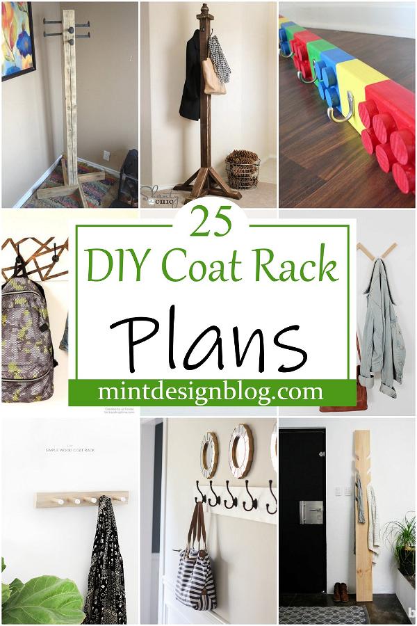 DIY Coat Rack Plans 2