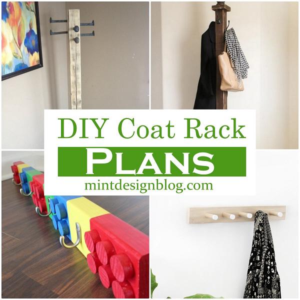 DIY Coat Rack Plans