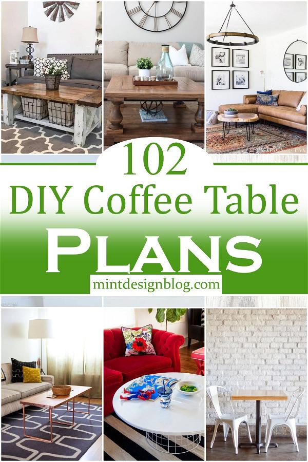 DIY Coffee Table Plans 1