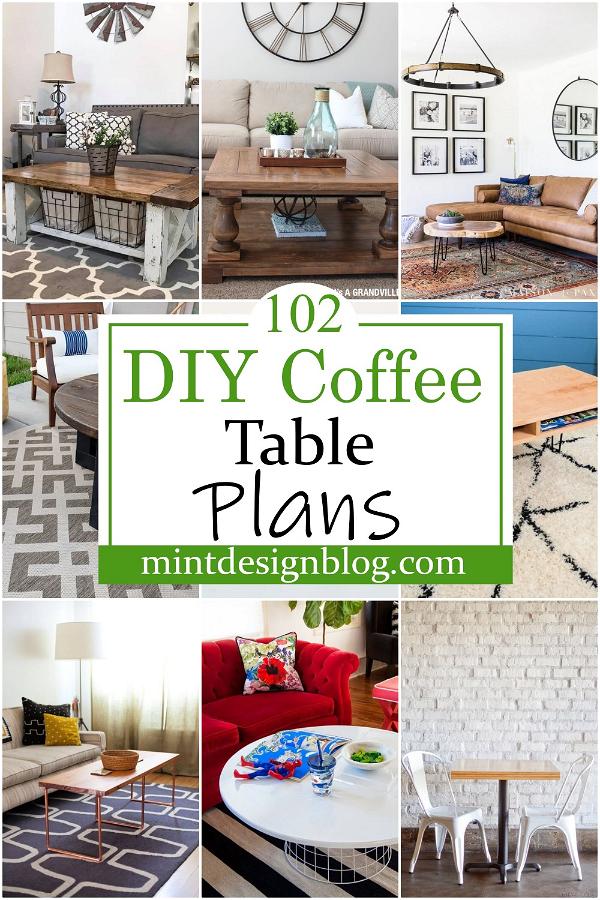DIY Coffee Table Plans 2