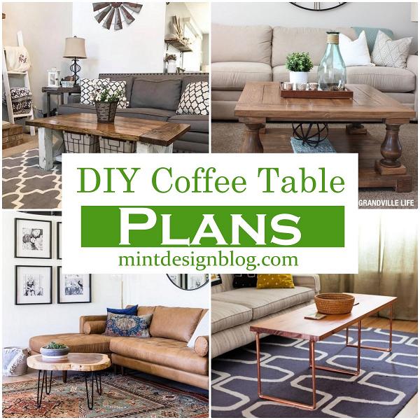 DIY Coffee Table Plans