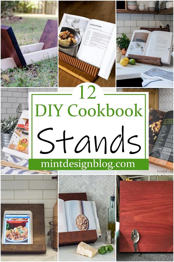 DIY Cookbook Stands 2