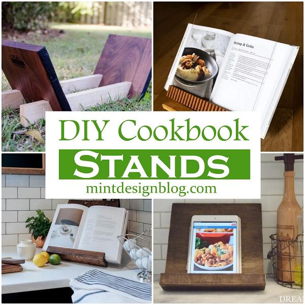 DIY Cookbook Stands