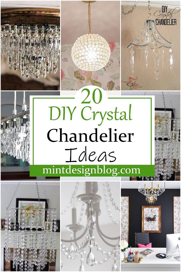 DIY Crystal Chandelier Ideas 1