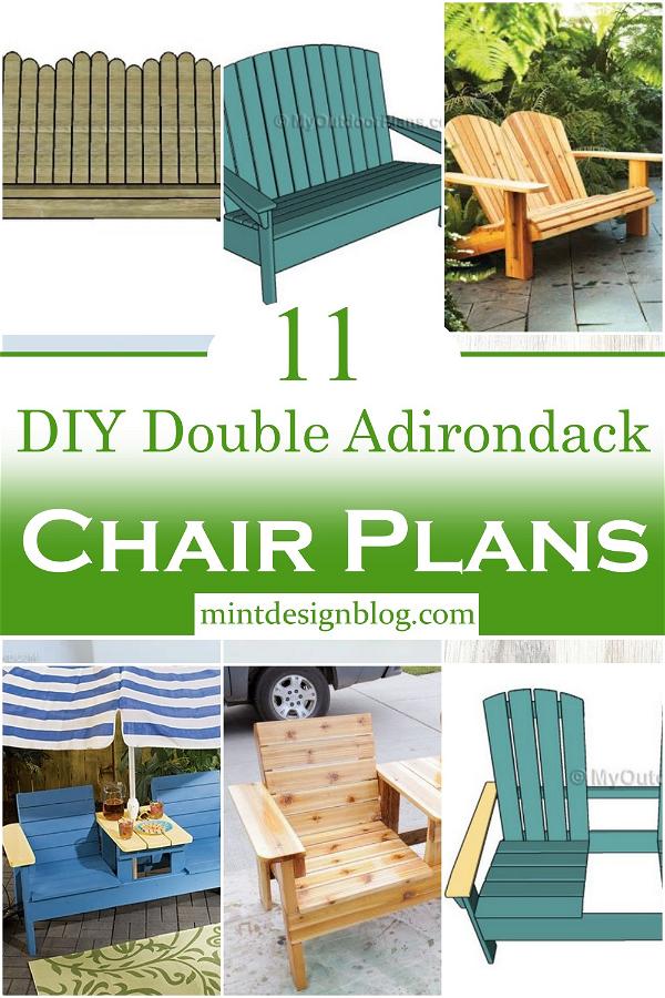 DIY Double Adirondack Chair Plans 1