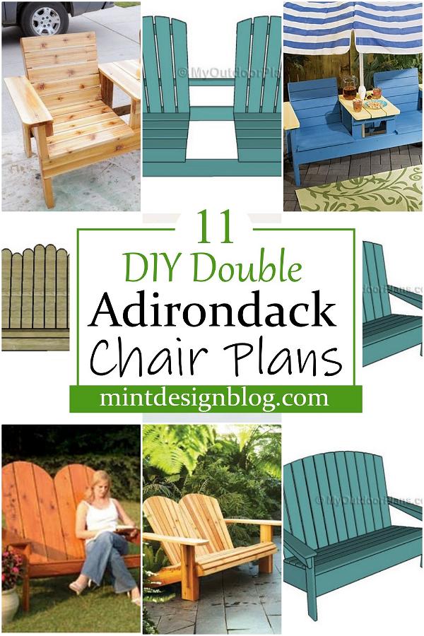 DIY Double Adirondack Chair Plans 2