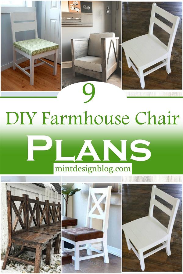 DIY Farmhouse Chair Plans 1