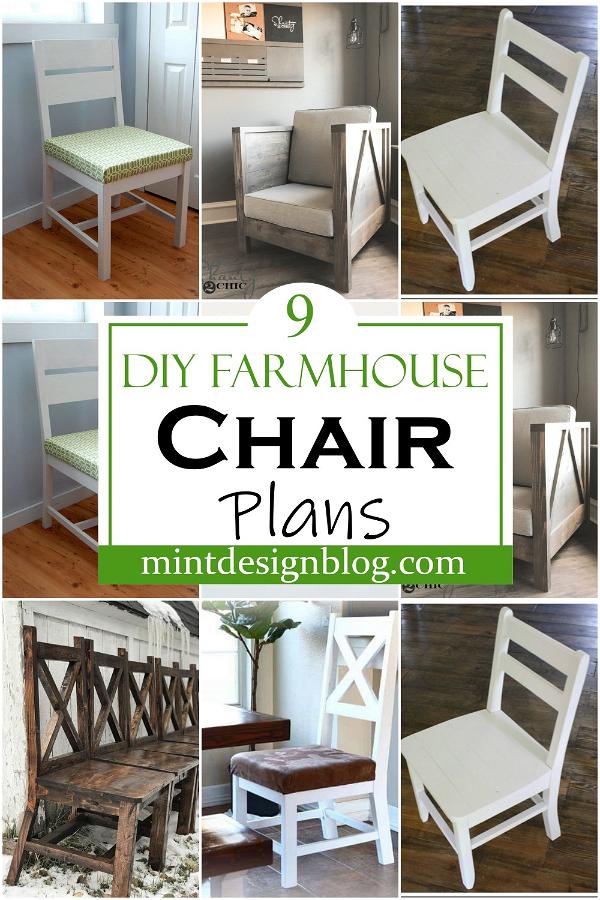 DIY Farmhouse Chair Plans 2