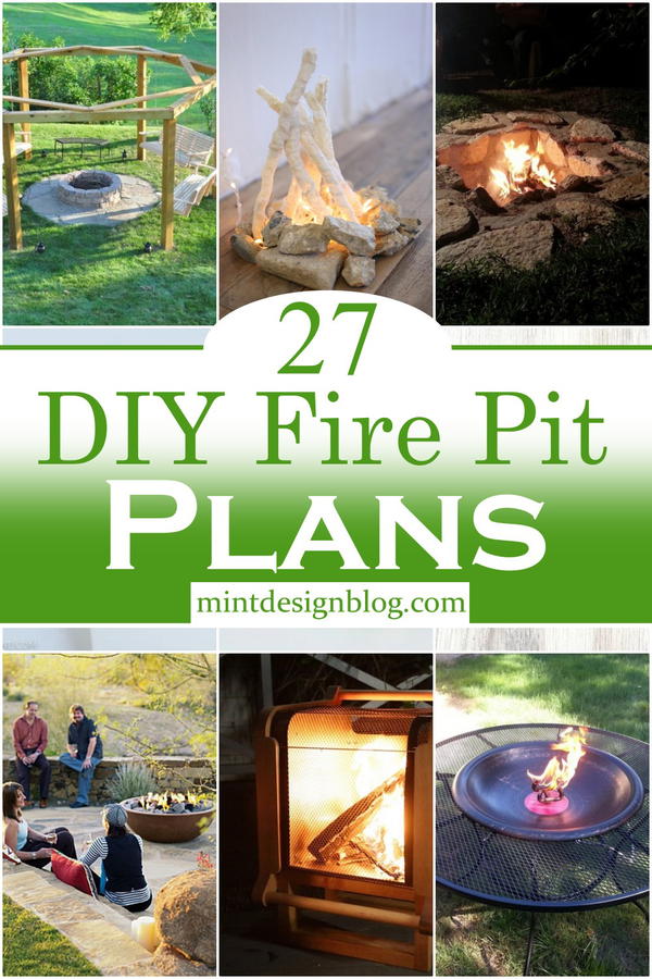 DIY Fire Pit Plans 1