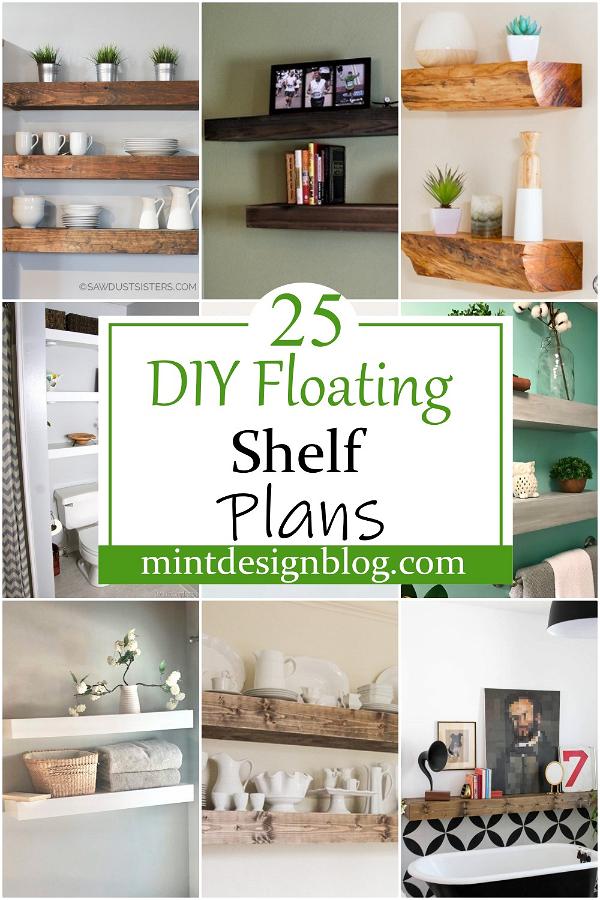 DIY Floating Shelf Plans 2