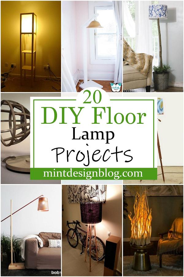 DIY Floor Lamp Projects 2