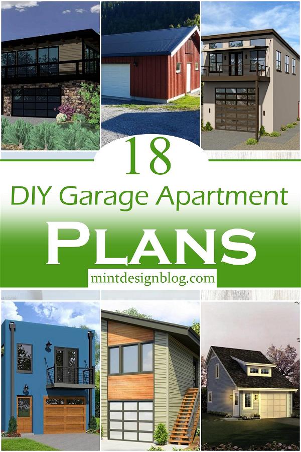 DIY Garage Apartment Plans 1