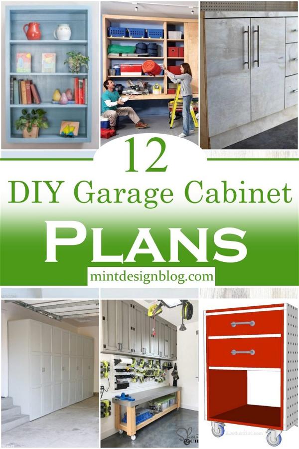 12 DIY Garage Cabinet Plans - Mint Design Blog