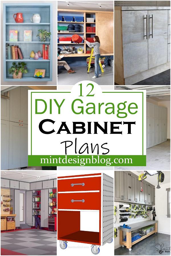 12 DIY Garage Cabinet Plans - Mint Design Blog