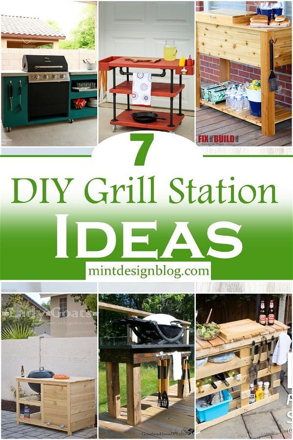 DIY Grill Station Ideas 1